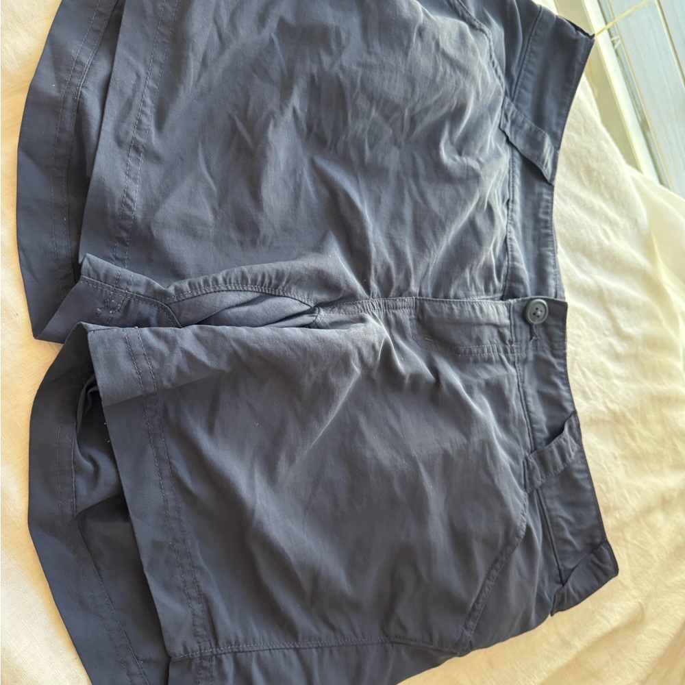 Dark Gray Casual Shorts